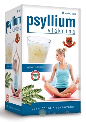 HERBEX PSYLLIUM vlákninový nápoj v prášku vo vrecúškach 16x4,5 g (72 g)