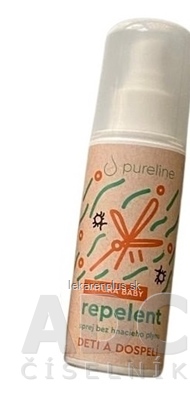 Pureline repelent NATURA pre deti a dospelých 1x100 ml