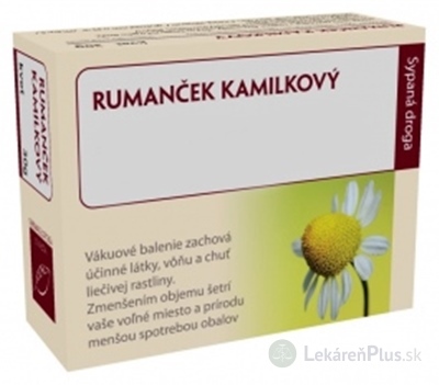 HANUS RUMANČEK KAMILKOVÝ KVET vákuové bal. 1x30 g