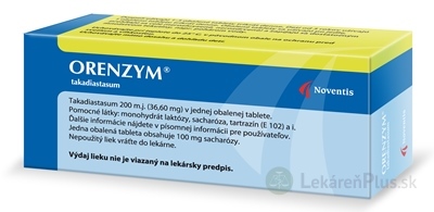 ORENZYM tbl obd 36,60 mg (blis.PVC/PVDC/Al) 1x50 ks