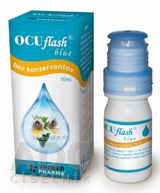 OCUflash blue očná roztoková instilácia 1x10 ml