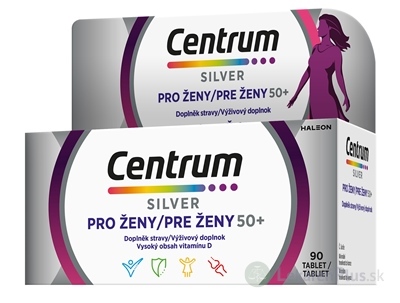 Centrum Silver pre ženy tbl 1x90 ks