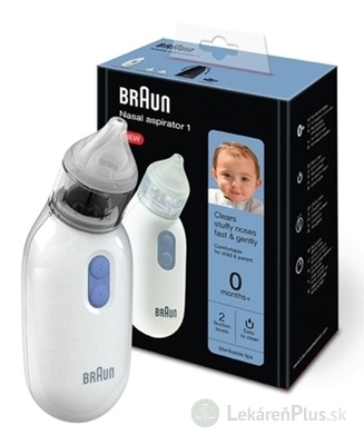 BRAUN BNA 100 Elektrická odsávačka hlienov 1x1 ks