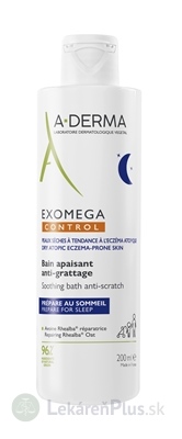 A-DERMA EXOMEGA CONTROL Upokojujúci kúpeľ proti škrabaniu 1x200 ml