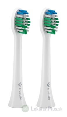 TrueLife SonicBrush Compact Heads White Standard náhradné hlavice pre sonickú zubnú kefku 1x2 ks