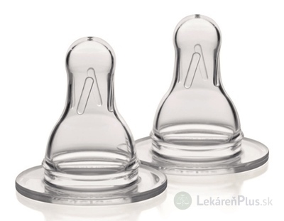 MEDELA Cumlík k fľaši náhradný veľkosť M, 1x2 ks