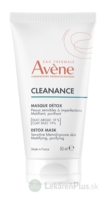 AVENE CLEANANCE DETOXIKAČNÁ MASKA pleť so sklonom k nedokonalostiam 1x50 ml