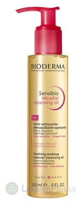 BIODERMA Sensibio Micelárny olej čistiaci olej na tvár a oči, citlivá pleť 1x150 ml