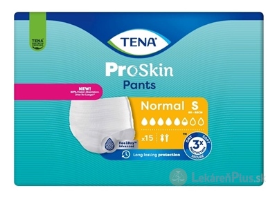 TENA Pants Normal S naťahovacie inkontinenčné nohavičky (inov.2024) 1x15 ks