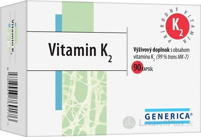 GENERICA Vitamin K2 cps 1x90 ks