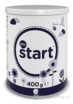 PKU Start plv (dietetická potravina pre deti od narodenia) 4x400 g (1600 g)