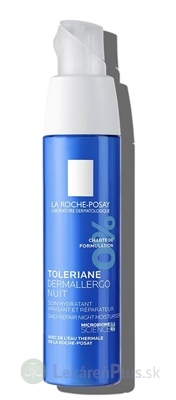 LA ROCHE-POSAY TOLERIANE DERMALLERGO NUIT nočný hydratačný gél-krém pre citlivú pleť 1x40 ml