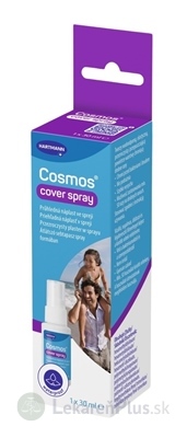 Cosmos Cover spray priehľadná náplasť v spreji 1x30 ml
