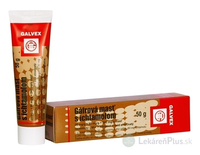 Gáfrová masť s ichtamolom ung (tuba laminátová) 1x50 g