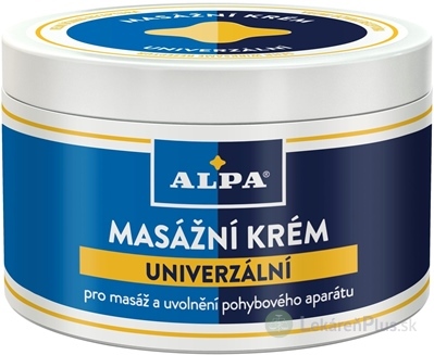 ALPA MASÁŽNY KRÉM Univerzálny 1x250 ml