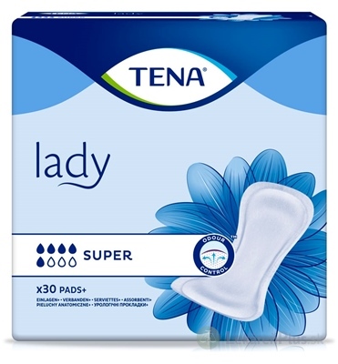 TENA Lady Super inkontinenčné vložky 1x30 ks