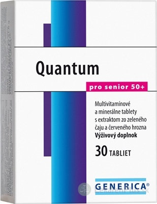 GENERICA Quantum Pro Senior 50+ tbl 1x30 ks