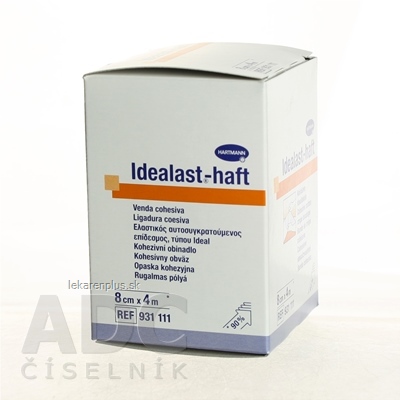 IDEALAST-HAFT ovínadlo elastické krátkoťažné (8cm x4m) 1x1 ks