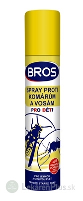 BROS spray proti komárom a osám pre deti 1x90 ml