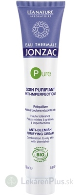 JONZAC Pure ČISTIACI KRÉM BIO na aknóznu pleť 1x50 ml