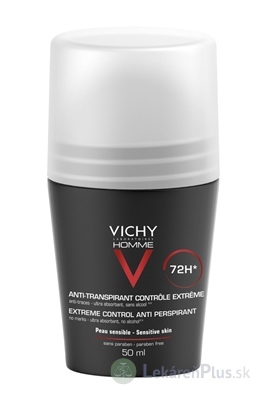VICHY HOMME DEO ROLL-ON INT.PROTI NADM.POTENIU 72H (M6633402) 1x50 ml