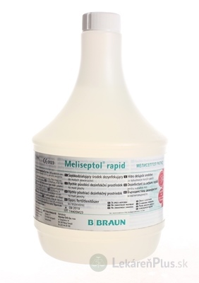 B.BRAUN MELISEPTOL RAPID dezinfekčný prostriedok 1x1000 ml