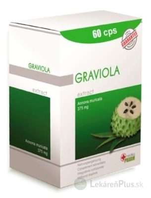 GRAVIOLA annona muricata - Medika Pharm cps 1x60 ks