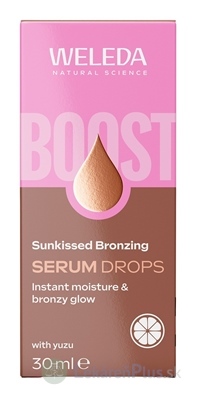 WELEDA Sunkissed Bronzing SERUM DROPS s extraktom yuzu 1x30 ml