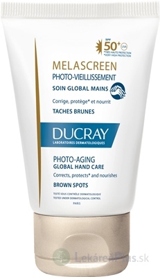 DUCRAY MELASCREEN SOIN GLOBAL MAINS SPF50+ fotostarnutie - komplexná starostlivosť o ruky 1x50 ml