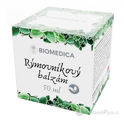 BIOMEDICA Rýmovníkový balzam bylinný, s nádchovníkom 1x50 ml