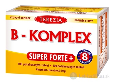 TEREZIA B-KOMPLEX SUPER FORTE+ tbl 1x100 ks