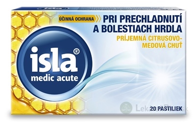 ISLA MEDIC acute citrus-med pastilky 1x20 ks