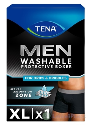 TENA Men Washable Boxers XL pánske pracie inkontinenčné boxerky, 1x1 ks