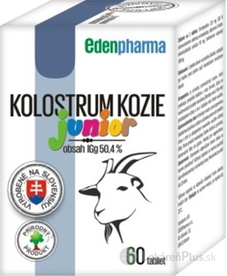 EDENPharma KOLOSTRUM KOZIE Junior tbl 1x60 ks