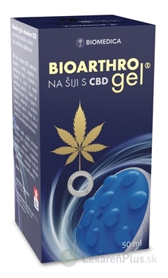 BIOMEDICA BIOARTHRO gél na šiju s CBD 1x50 ml