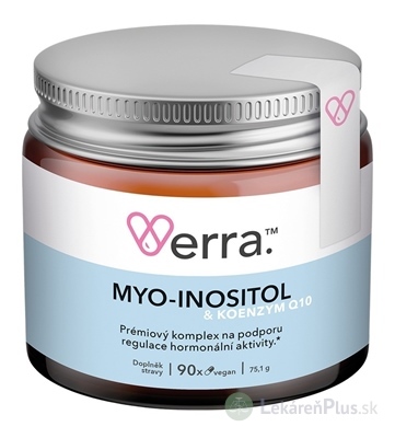 Verra MYO-INOSITOL & Koenzym Q10 cps 1x90 ks