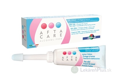 MASTER AID AFTA Care Ústny gél na afty a drobné poranenia s aplikátorom 1x10 ml