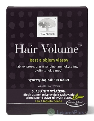 NEW NORDIC HAIR VOLUME tbl 1x30 ks