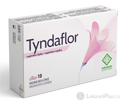 Tyndaflor vaginálne čapíky 10x2 g