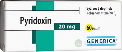 GENERICA Pyridoxin tbl 1x60 ks
