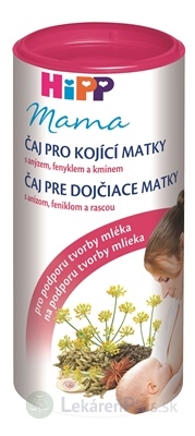 HiPP Mama Čaj pre dojčiace matky instantný granulovaný v prášku 1x200 g