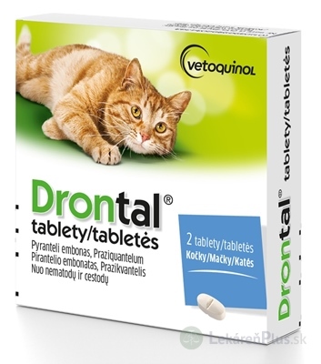 Drontal tablety (pre mačky) tbl 1x2 ks