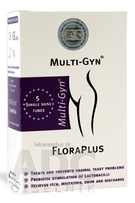 MULTI-GYN FLORAPLUS gel vaginálny 5x5 ml (25 ml)
