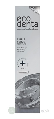 EcoDenta TRIPLE FORCE zubná pasta s trojitou silou (inov. 2023) 1x100 ml
