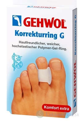 GEHWOL Korekčný krúžok G univerzálna veľkosť 1x3 ks