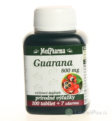 MedPharma GUARANA 800MG tbl 100+7 zadarmo (107 ks)