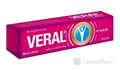 VERAL gel (tuba lamin.) 1x50 g
