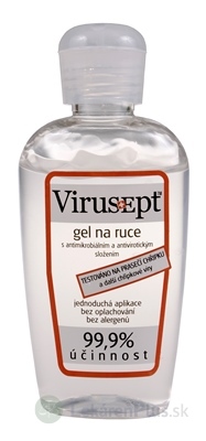 Virusept gél na ruky 1x125 ml