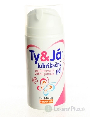 Dr. Müller Ty&Já LUBRIKAČNÝ GÉL parfumovaný vôňou jahody 1x100 ml