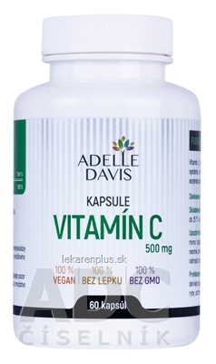 Adelle Davis VITAMÍN C 500 mg cps 1x60 ks